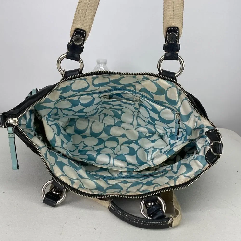 COACH Leatherware HAMPTON M0771-11748 Multipurpose Tote Baby Bag